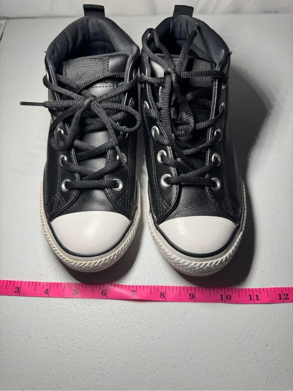 Converse Black and White Kids High-Top Sneakers
